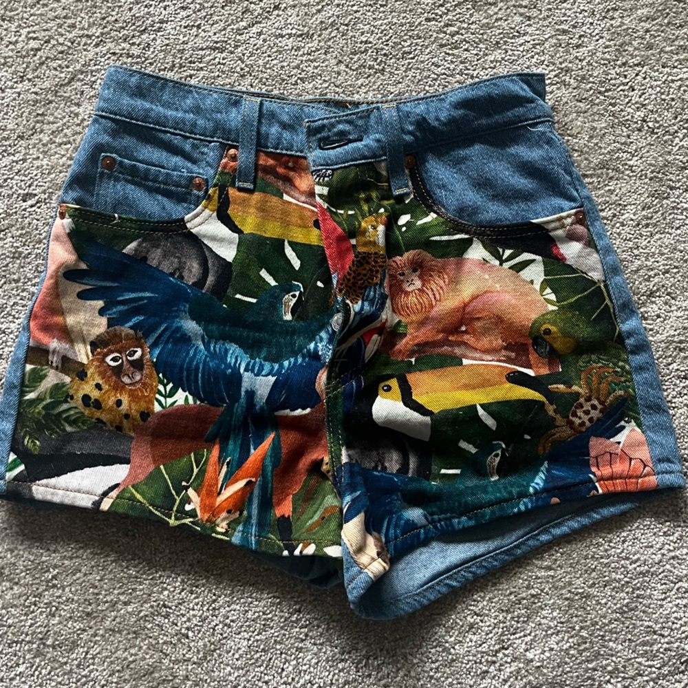 Farm Rio x Levi’s Animal Print Shorts